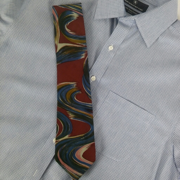 Brandini silk tie. - Picture 2 of 4